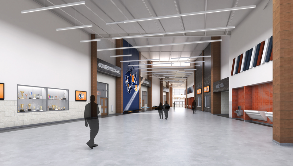 High School No. 2 render 3