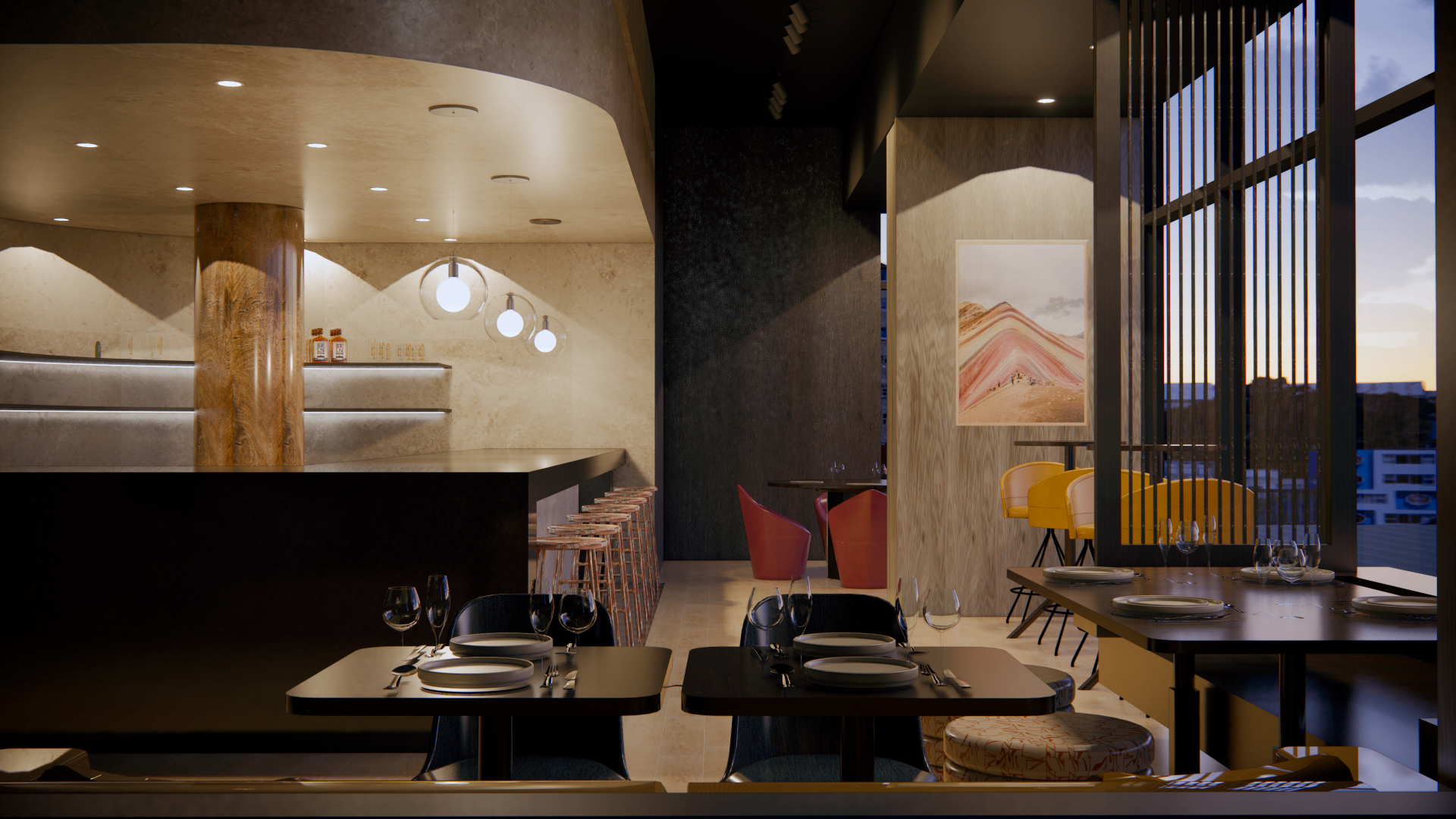Kosko Bistro, a retail project in Austin, TX